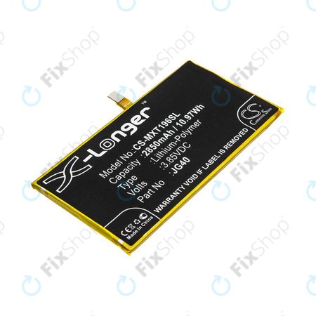 Baterie pro Motorola Moto G7 Plus, G7 Plus DS, 2850mAh, Li-Pol, 3.85V, JG40, HQ