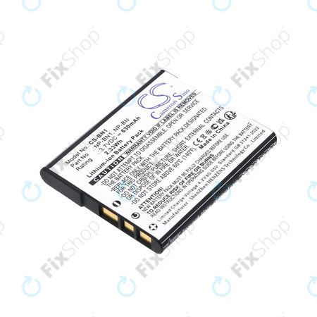 Baterie pro Sony Cyber-Shot DSC-TX20, TX9, 630mAh, Li-Ion, 3.7V, NP-BN1, HQ