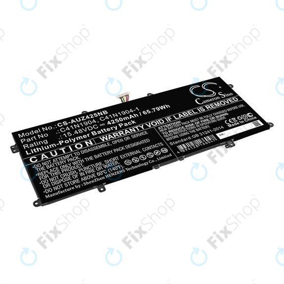 Baterie pro Asus Zenbook 13, Zenbook 14, 4250mAh, Li-Pol, 15.48V, C41N1904, HQ