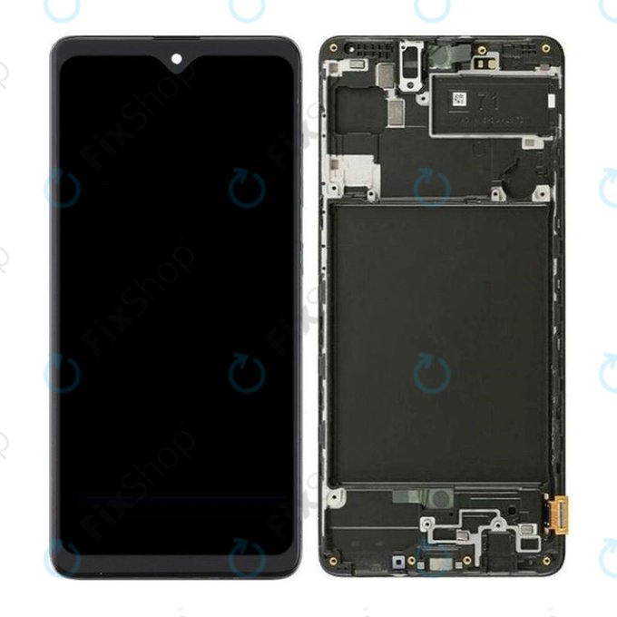 Samsung Galaxy A71 A715F - LCD Displej + Dotykové Sklo + Rám (Small Size Panel) OLED