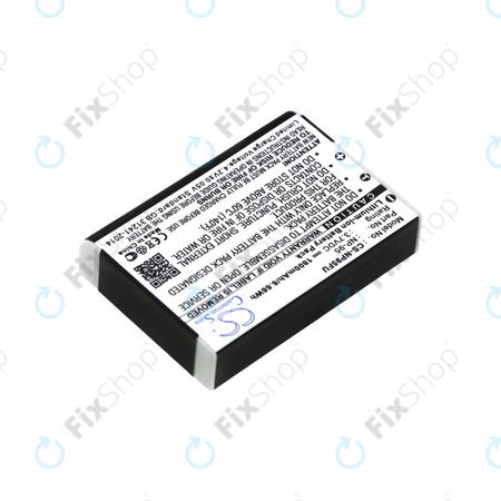 Baterie pro Fujifilm FinePix F30, Ricoh GXR, 1800mAh, Li-Ion, 3.7V, DB-90, HQ