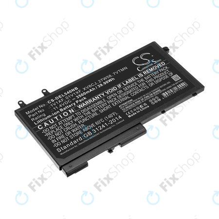 Baterie pro Dell Latitude 5400, Inspiron 7591 2-in-1, 3500mAh, Li-Ion, 11.4V, XV8CJ, HQ