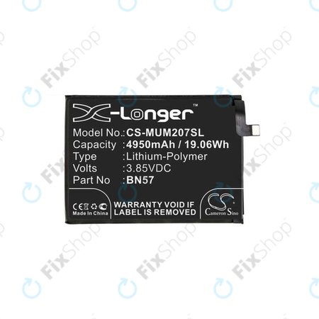 Xiaomi Poco X3 NFC, X3 Pro - Baterie BN57 4950mAh HQ