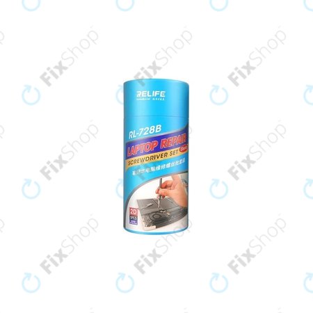 Relife RL-728B 2D - Sada Šroubováků na Servis Notebooků
