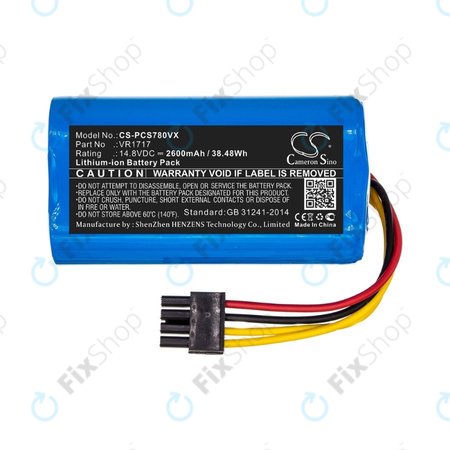 Proscenic Cocoa Smart 780T, 790T, Summer P1s, P2s - Baterie VR1717 Li-Ion 14.8V 2600mAh HQ