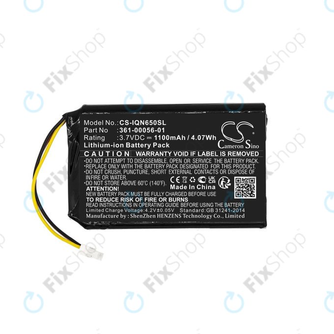 Garmin Nuvi 53, 53LMT, 65, 65LM - Baterie 361-00056-01 1100mAh HQ