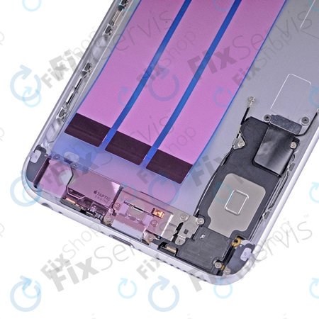 Apple iPhone 6S Plus - Zadní Housing s Malými Díly (Silver)