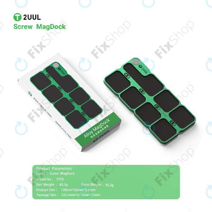 Magnetická podložka na šroubky ze slitiny, 2UUL ST95