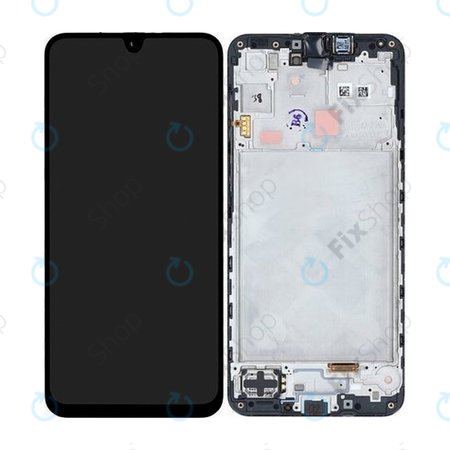 Samsung Galaxy A16 5G - LCD Displej + Dotykové Sklo + Rám (Blue Black) - GH82-36143A Genuine Service Pack