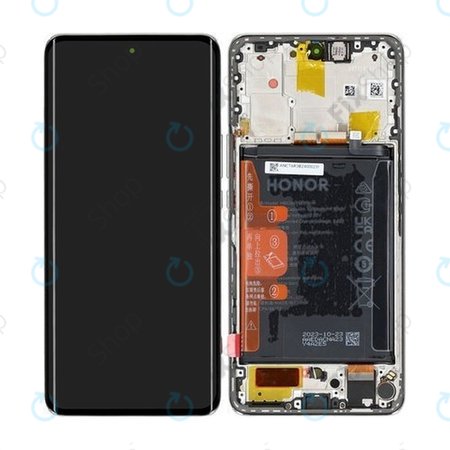 Honor Magic6 Lite - LCD Displej + Dotykové Sklo + Rám + Baterie (Orange) - 0235AHHS, 0235AHHT Genuine Service Pack