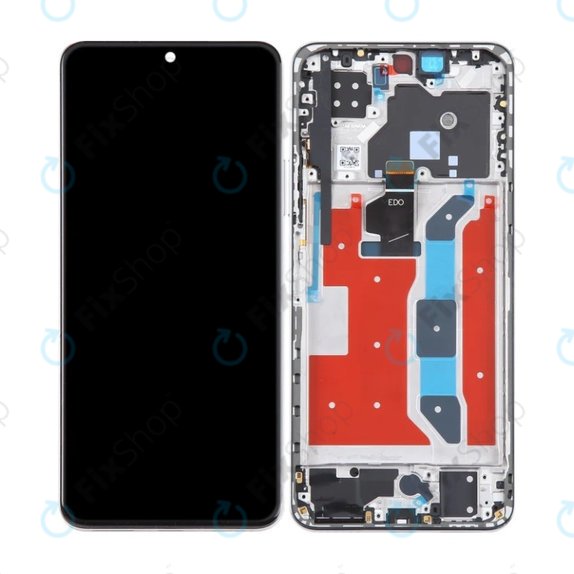 Huawei Nova 10 SE - LCD Displej + Dotykové Sklo + Rám (Starry Black) OLED