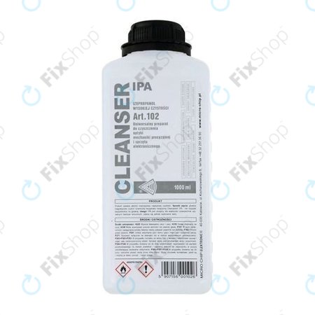 Cleanser IPA - Čistící Kapalina - Isopropanol 100% (1000ml)