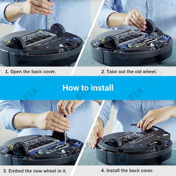 iRobot Roomba 500, 600, 700, 800, 900-series - Kolo s Motorem (Levé)
