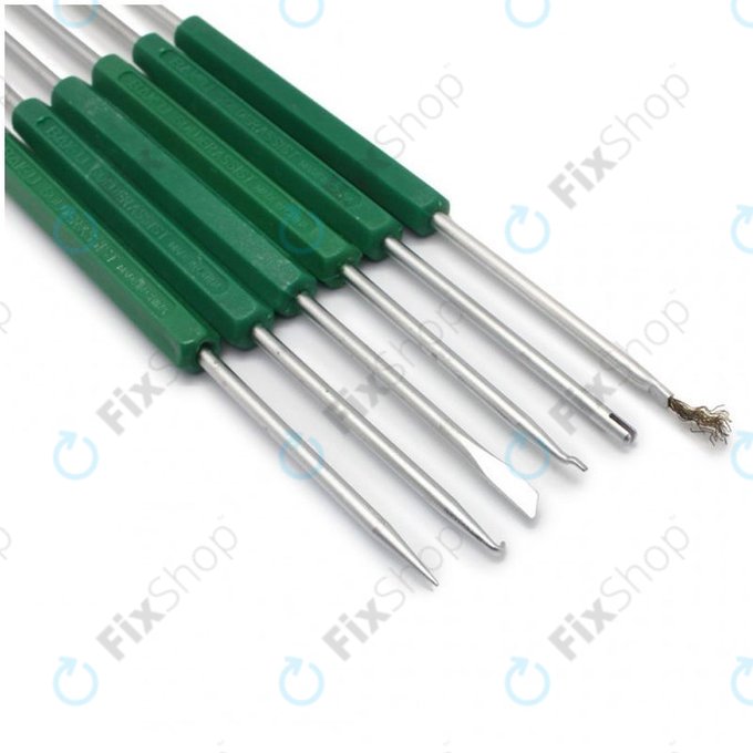 Baku BK-120 - Set Nářadí na Opravu a Čištění Obvodů (6ks)