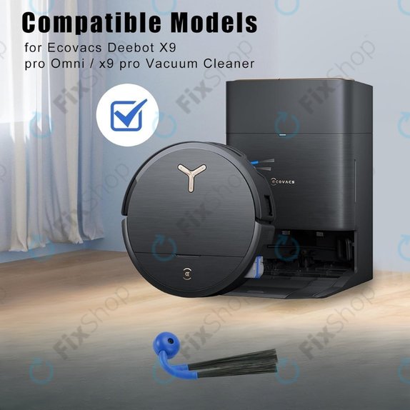 Boční kartáč, 2 ks pro Ecovacs Deebot X9 Pro Omni, X9 Pro