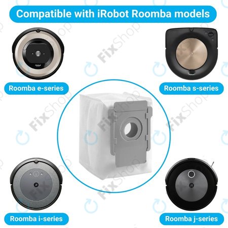 iRobot Roomba e-series, i-series, j-series, s-series - Sáček do Vysavače (3ks)