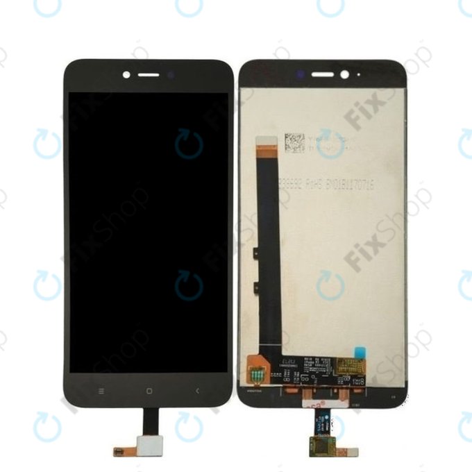 Xiaomi Redmi Note 5A 32GB, 64GB - LCD Displej + Dotykové Sklo (Black) TFT