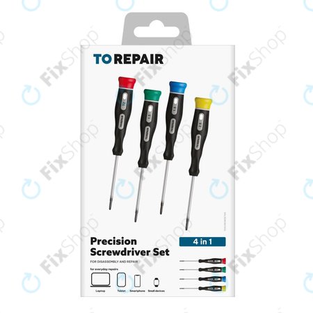 SBS - Přesná mini sada šroubováků pro drobnou elektroniku 4v1