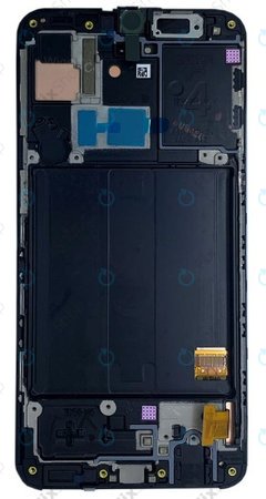 Samsung Galaxy A40 A405F - LCD Displej + Dotykové Sklo + Rám (Black) - GH82-19672A, GH82-19674A Genuine Service Pack