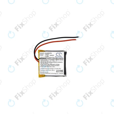 JBL Synchros S400BT, Tune 500BT, 600BT - Baterie P062831 600mAh HQ