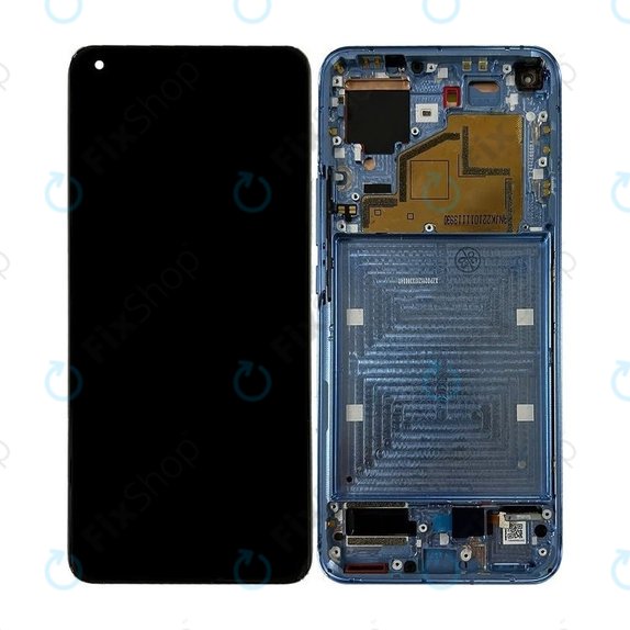 Xiaomi Mi 11 M2011K2G - LCD Displej + Dotykové Sklo + Rám (Horizon Blue) OLED