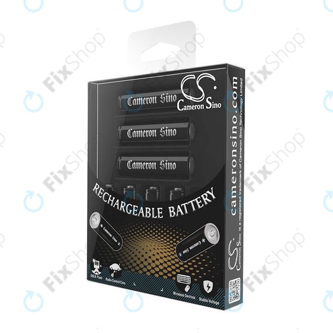 Nabíjecí baterie, CameronSino AA, 8ks, 2200mAh, Ni-MH, 1.2V, –, HQ