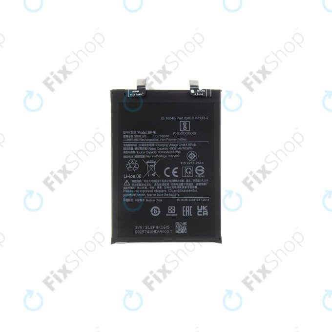 Xiaomi Redmi Note 12 Pro 5G - Baterie BP4K 5000mAh