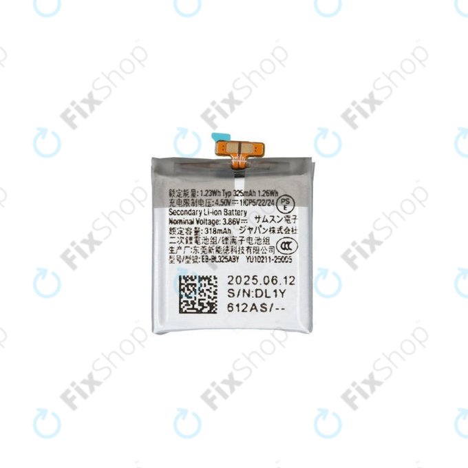 Samsung Galaxy Watch 8 L320N, L325U - Baterie EB-BL325ABY 435mAh - GH43-05278A Genuine Service Pack