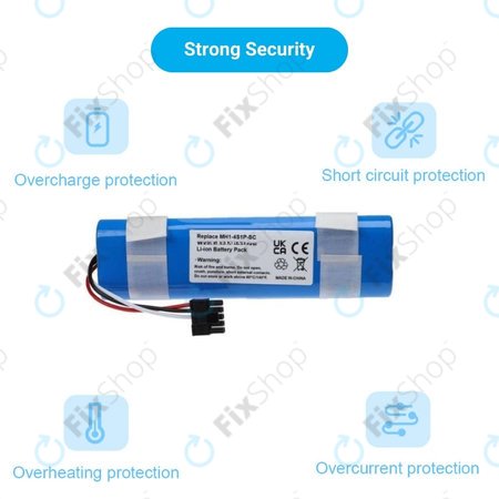 Xiaomi Mi Robot Vacuum Mop Pro (P), 2 (Mijia 2C), Viomi V2 Pro, Proscenic LDS M7 - Baterie STYJ02YM, MH1-4S1P-SC Li-Ion 14.8V 3400mAh