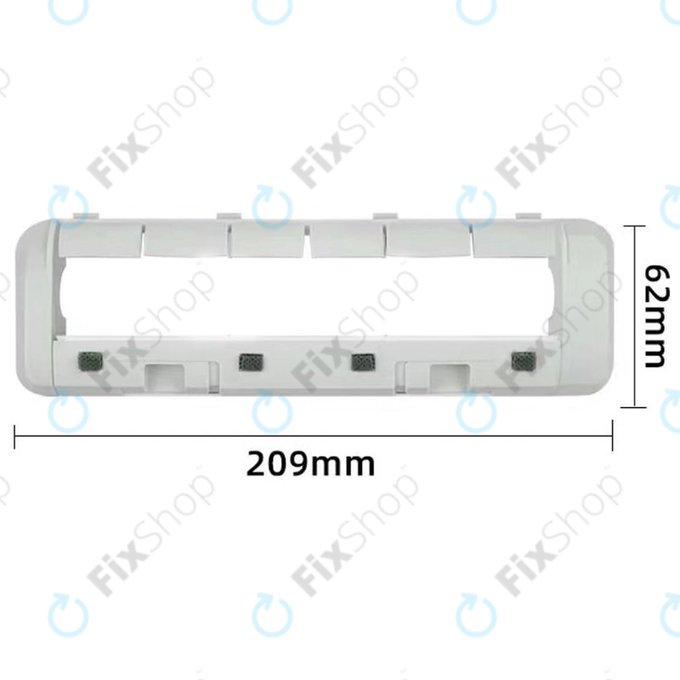 Xiaomi Mi Robot Vacuum Mop X10+, Dreame-series - Kryt Hlavního Kartáče (Bílý)