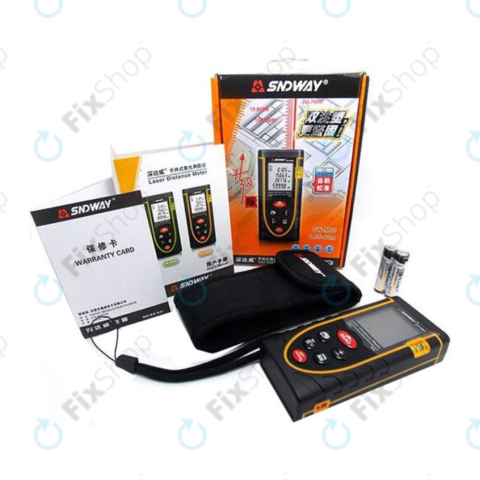 SNDWay SW-M60 - Vysoce Přesné Laserové Pravítko (60m)