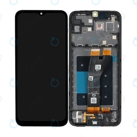 Samsung Galaxy A14 5G A146B - LCD Displej + Dotykové Sklo + Rám (Black) - GH82-30658A, GH81-23315A, GH81-23640A Genuine Service Pack