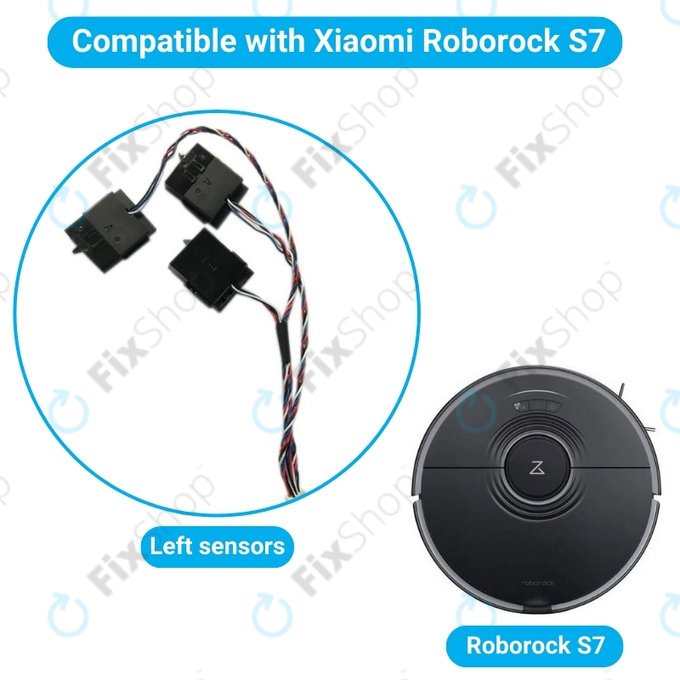 Xiaomi Roborock S7 - Senzory Pádu (Levé)