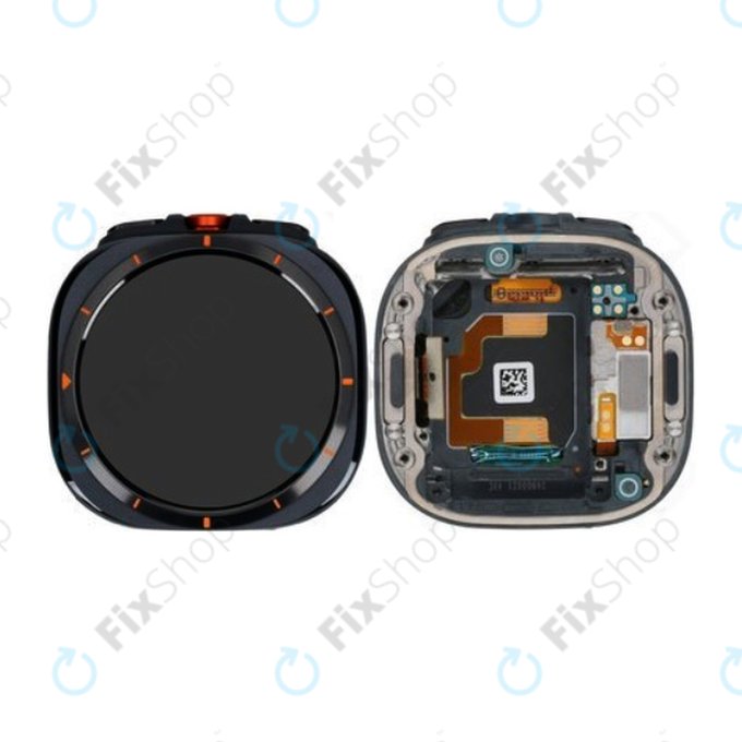 Samsung Galaxy Watch Ultra (LTE) SM-L705U - LCD Displej + Dotykové Sklo + Rám (Dark Grey) - GH82-35194A Genuine Service Pack