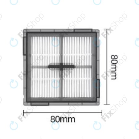 Xiaomi Roborock Q10-series, S8 Pro, S8 Pro Plus - HEPA filtr