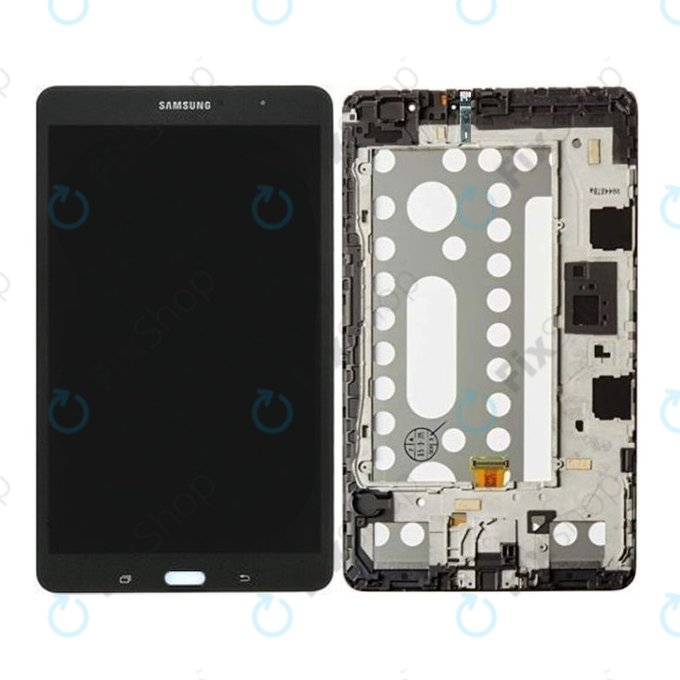 Samsung Galaxy Tab 4 Pro 8.4 T320 - LCD Displej + Dotykové Sklo + Rám (Black) - GH97-15556B Genuine Service Pack