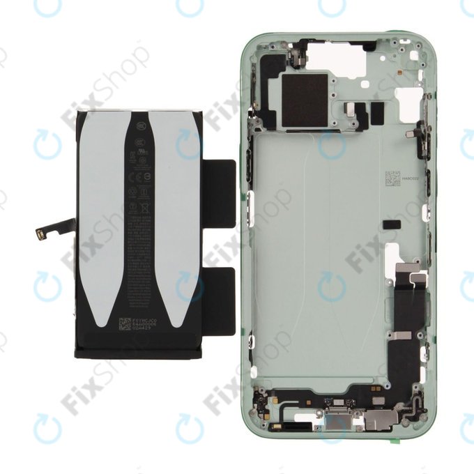 Střední Rám s Baterií pro iPhone 15 Plus | Green | ZD076-00678 | Genuine Apple