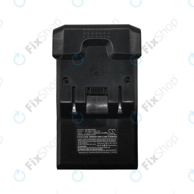 Baterie pro Hoover H Free, HF122, 2000mAh, Li-Ion, 21.6V, HF122BAT, HQ