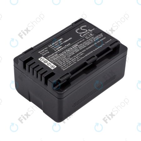 Baterie pro Panasonic HC-V210, 1500mAh, Li-Ion, 3.6V, VW-VBT190, HQ