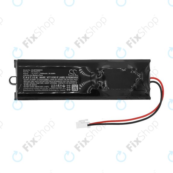 Baterie pro Rowenta Air Force Extreme, 2500mAh, Li-Ion, 14.4V, RS-RH5272, HQ
