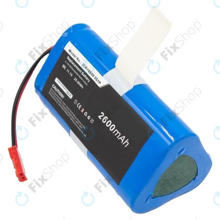 Ecovacs CEN250, V700 - Baterie ICR18650 3S1P Li-Ion 11.1V 2600mAh