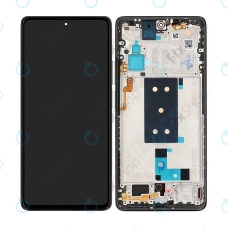 Xiaomi 11T - LCD Displej + Dotykové Sklo + Rám (Meteorite Gray) - 560004K11R00 Genuine Service Pack