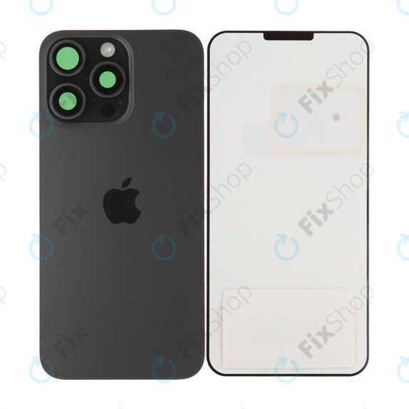 Sklo Zadního Housingu pro iPhone 15 Pro Max | Black Titanium | 661-36907 | Genuine Apple