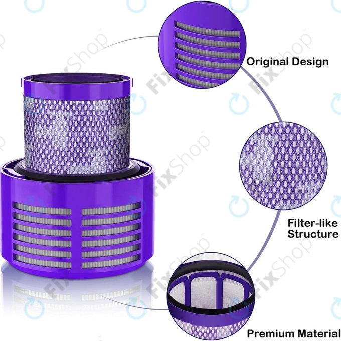 Dyson V10 - Prachový Filtr