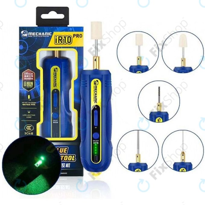 Mechanic iR10 Pro - Multifunkční Brusné Pero 6v1