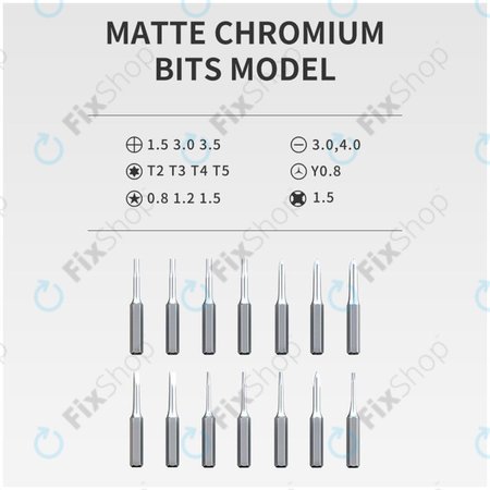 Jakemy JM-Y06 - Inteligentní Precizní Elektrický Šroubovák 16v1
