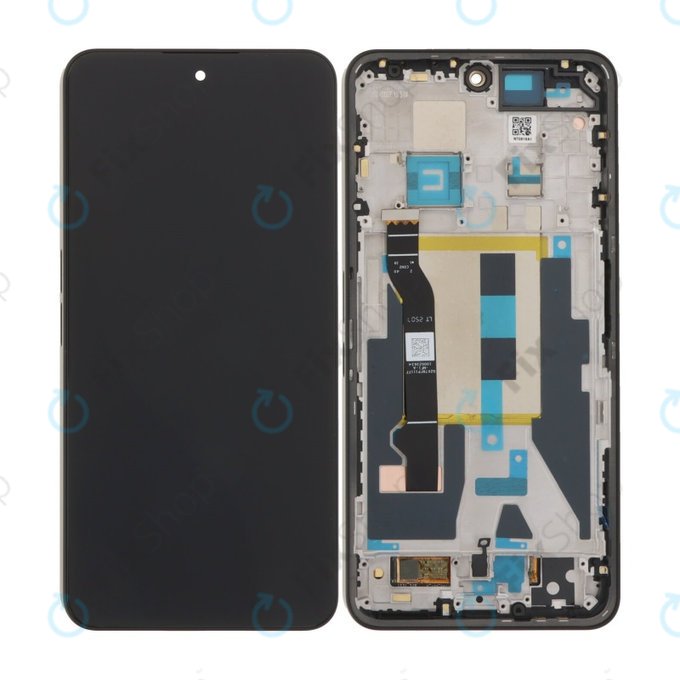 Nothing Phone (3a) Pro - LCD Displej + Dotykové Sklo + Rám (Black) OLED