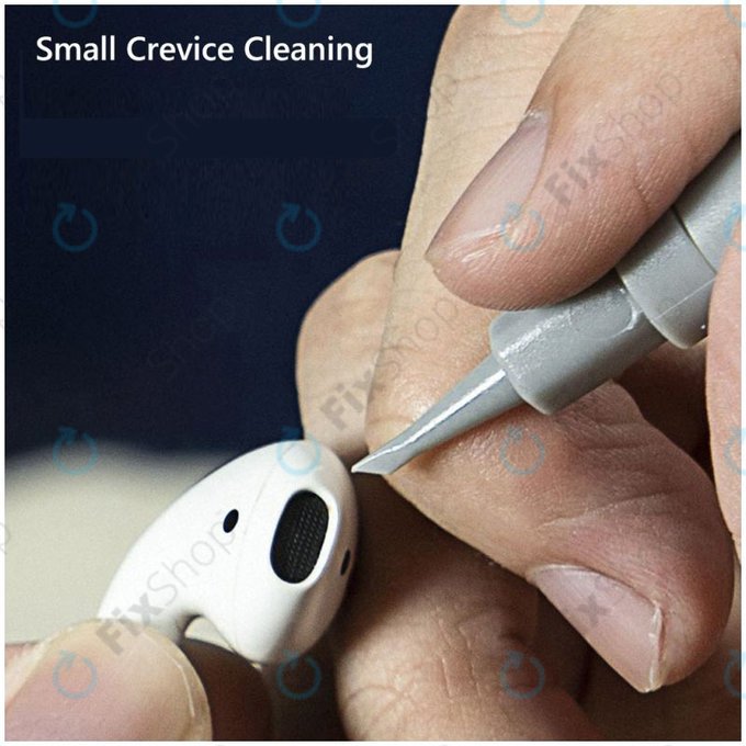 Multifunkční Čistící Nástroj s Vytahovačem Kláves a Hadříkem 6v1