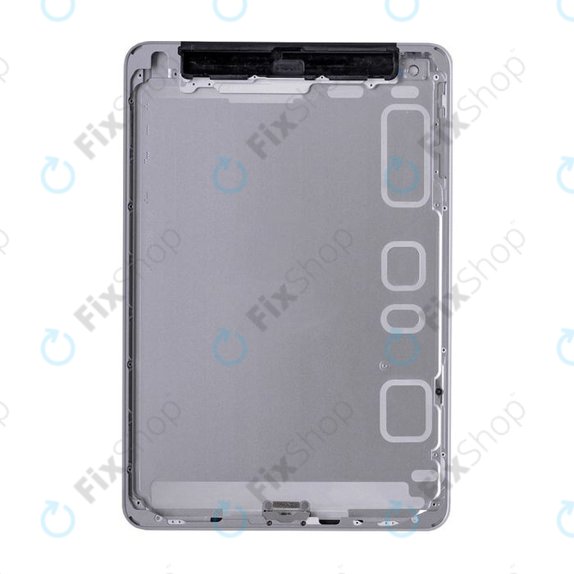 Apple iPad Mini 3 - Zadní Housing 4G Verze (Space Gray)