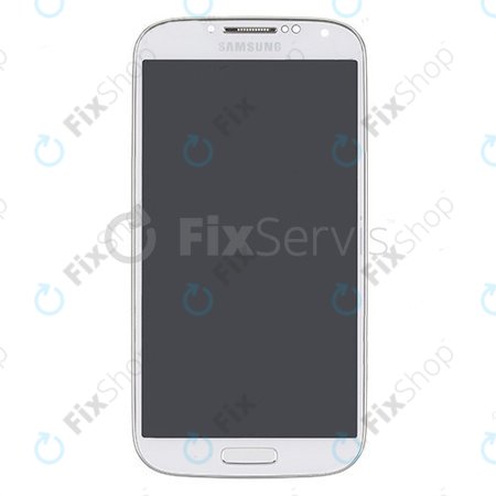 Samsung Galaxy S4 i9505 - LCD Displej + Dotykové Sklo + Rám (White Frost) OLED